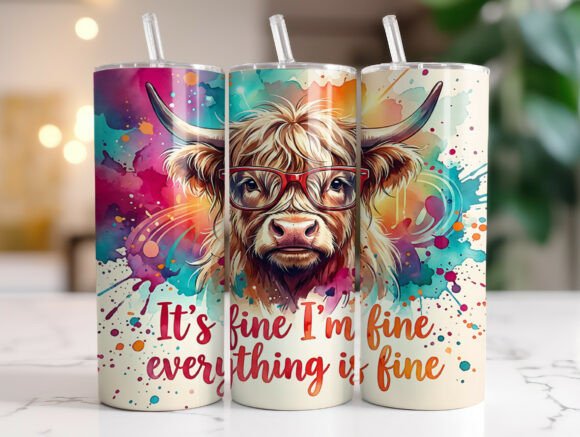 Funny Highland Cow Tumbler Wrap: A Designer's Review